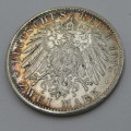 1908 D German States Bavaria 2 Mark