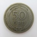 1924 Sweden 50 ORE - VF