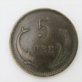 1874 Denmark 2 ORE - XF