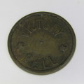 Victory Bell 5c token - Nevada Casino token - no hole