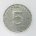1948 A German DDR 5 Pfennig - uncirculated