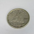1943 Canada 10 cent - excellent