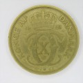 1925 Denmark aluminum bronze Krone