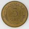 1967 Denmark 5 ORE - uncirculated