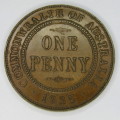 1935 Australia Penny - AU - scarce in this condition