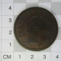 1840 Canada Nova Scotia Penny token