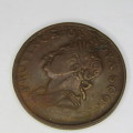 1832 Canada half Penny Nova Scotia