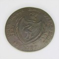 1791 British Liverpool Half Penny token