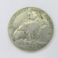 1901 Belgium Eendracht Maakt Macht 50 cent