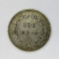 1890 Portugal 100 Reis - aXF