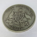 1911 Australia Shilling