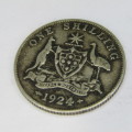 1924 Australia Shilling - scarce