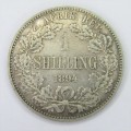 1894 ZAR Paul Kruger 1 Shilling - VF