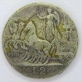 1910 Italy 2 Lire - scarce