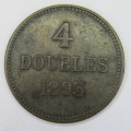1893 Guernsey 4 Doubles