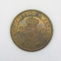 1912 Spain 2 Centimos - uncirculated