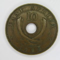 1935 East Africa 10 Cent - XF+