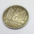 1927 Italy 5 Lire - Fert - AU