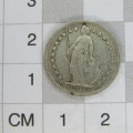 1934 Switzerland 1/2 Francs - aXF