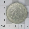 1963 Netherlands 2 1/2 Gulden - uncirculated