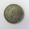 1889 Portugal 50 Reis - AU