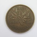 1939 Canada 1 Cent - AU