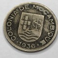 1936 Mozambique 50 Centavos