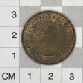 1957 New Zealand Half Penny with bag marks - uncirculated