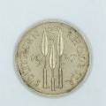 1937 Southern Rhodesia 3d Three Pence - XF+