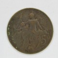 1910 France 5 Centimes
