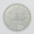 1947 B France aluminum Franc - XF