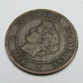 1886 France 5 Centimes - VF