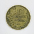 1954 France 10 Francs - VF+
