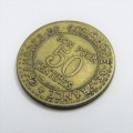 1921 France 50 Centimes - XF