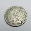 1882 France 50 Centimes