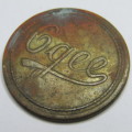 O Gee 1/6 Shilling token - No. 5