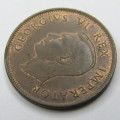 1941 SA Union Half Penny - AU with mint lustre
