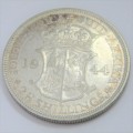 1944 SA Union 2 1/2 Shilling Half Crown - VF+