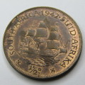 1942 SA Union Half Penny - uncirculated