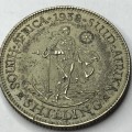 1938 SA Union shilling - EF+