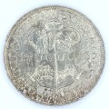 1943 SA Union Two Shillings  - UNC