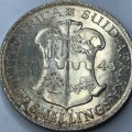 1943 SA Union Two Shillings  - UNC