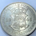 1946 SA Union 2 1/2 Shilling half crown - nice VF