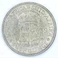 1939 SA Union 2 1/2 Shilling half crown - VF - Very scarce