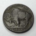 USA 1928 Buffalo nickel - BUT This coin is BROWN