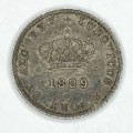 1889 Portugal 50 Reis - XF