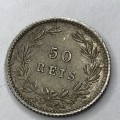 1889 Portugal 50 Reis - XF