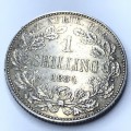 1894 South Africa shilling - VF