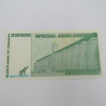 Zimbabwe Bearer cheque 15 May 2008 $25 000 000 000 - 25 Billion dollars uncirculated - ZW 97