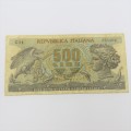 Italy 500 Lire 1970s